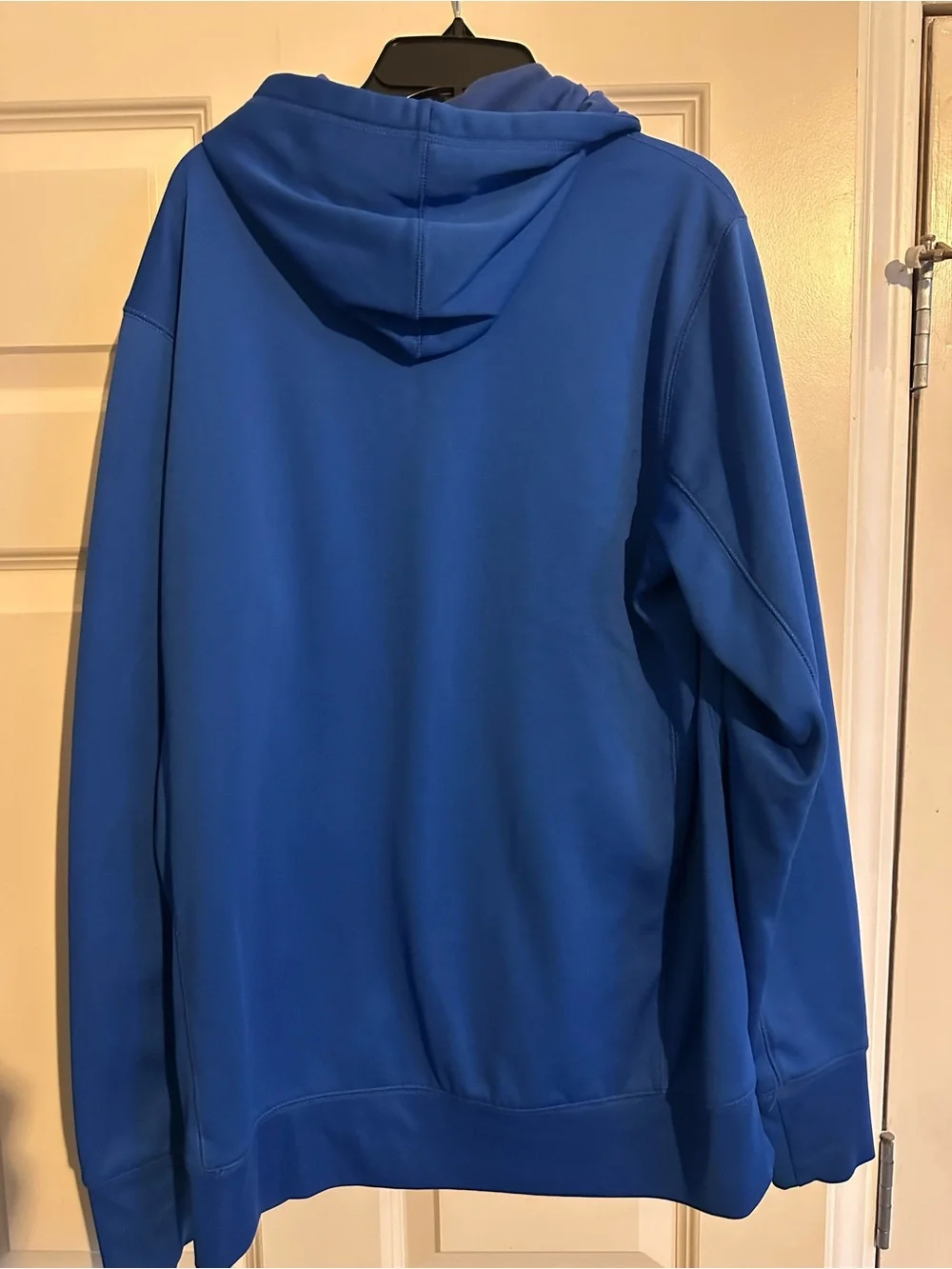 Jordan Royal Blue Pullover Hoodie with White Jumpman